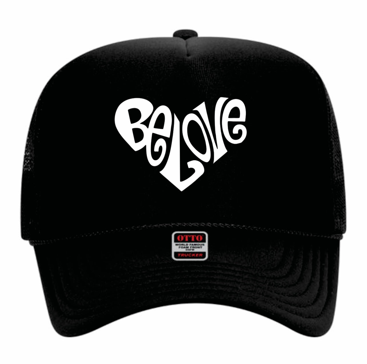 BE LOVE 3DPUFF CLASSIC TRUCKER HATS