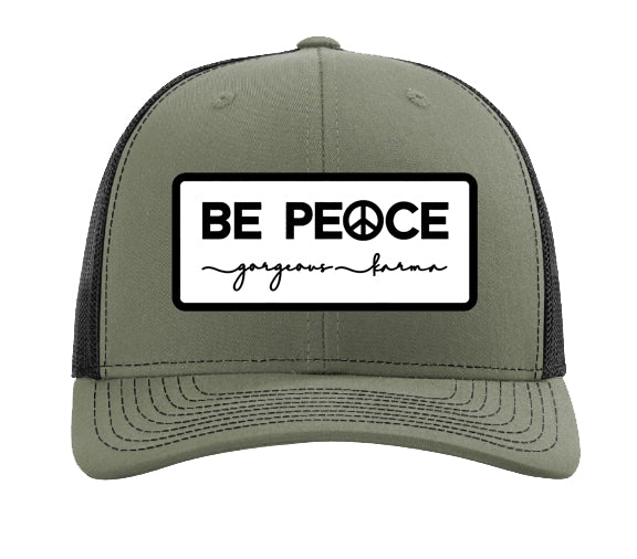 BE PEACE Patch Hats