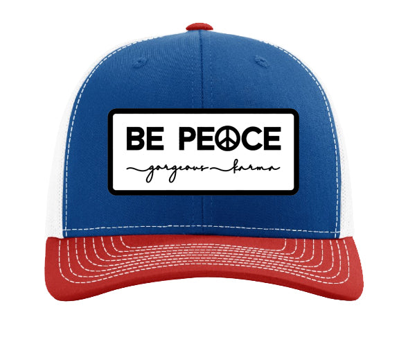 BE PEACE Patch Hats