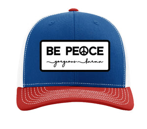 BE PEACE Patch Hats