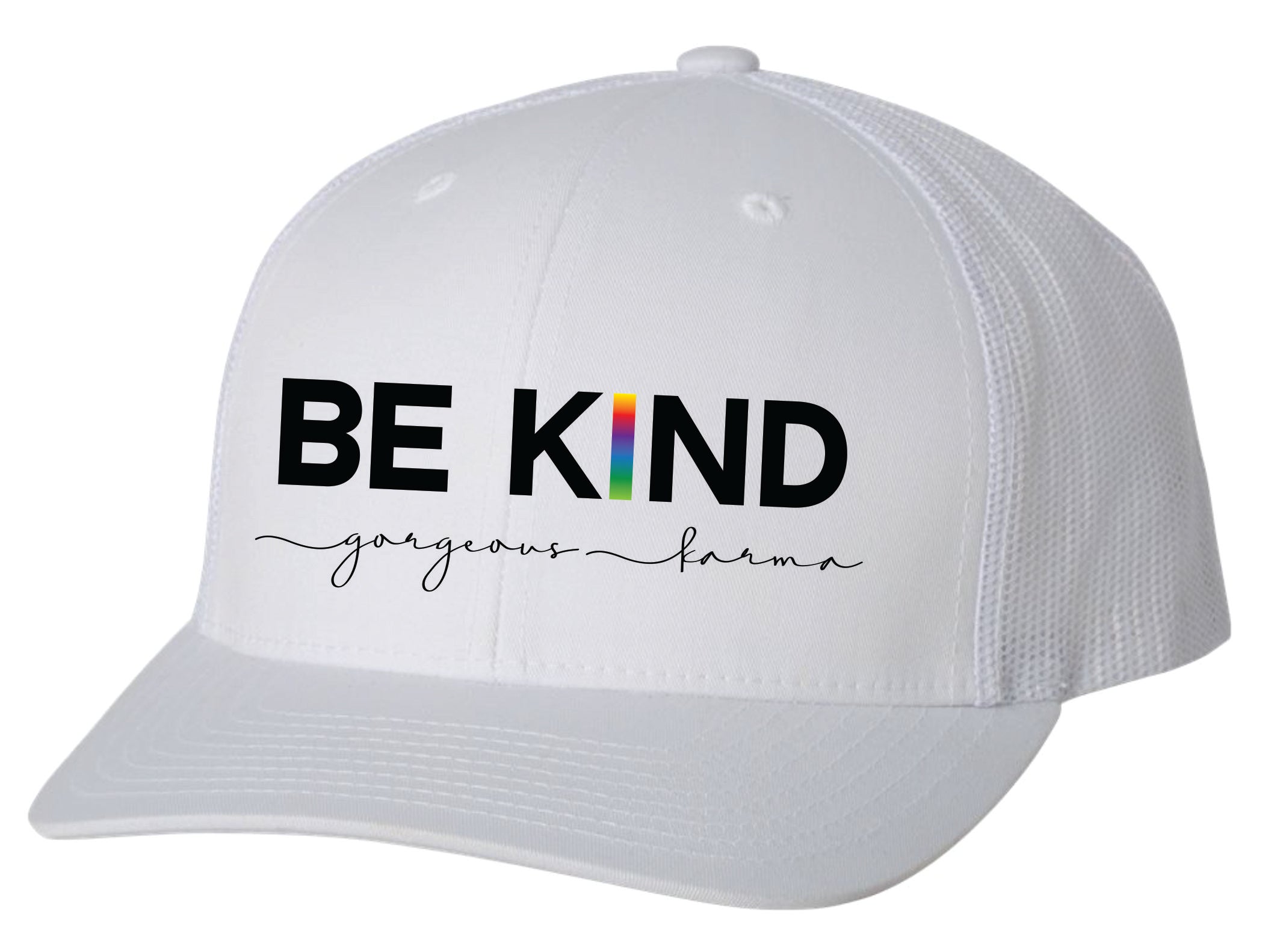 BE KIND Rainbow "I" Hat